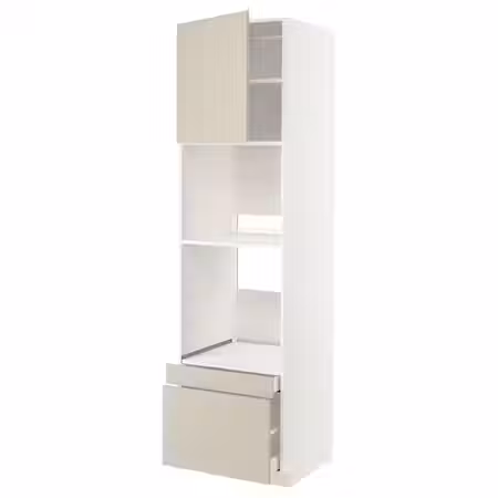 METOD / MAXIMERA Выс шкаф д/дхвк/комб дхвк+двр/2ящ