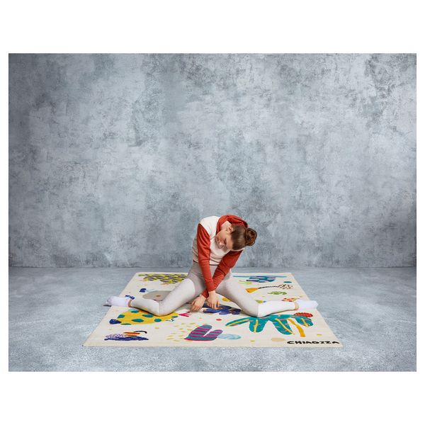 Ковер, короткий ворс ИКЕА АРТ-ИВЕНТ 2019, разноцветный (170x240 см) - фото 4