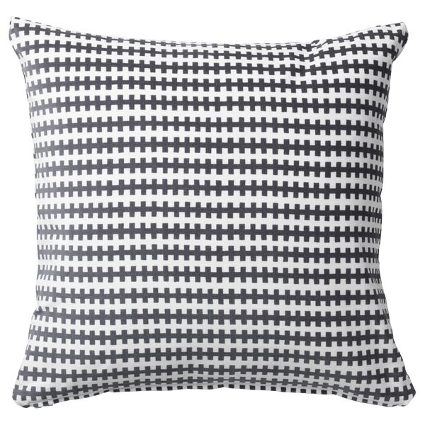 Подушка СТОКГОЛЬМ 2017, серый, белый (50x50 см) - фото 1