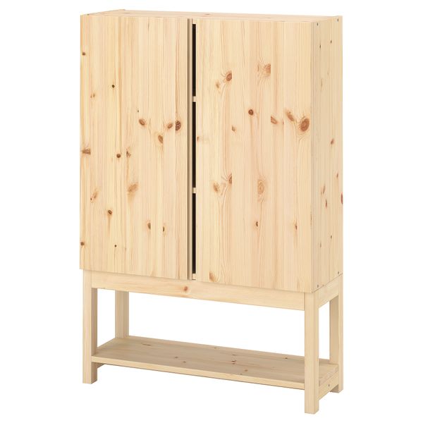Стеллаж с 1 шкафчиком, сосна, 80x30x120 см IKEA IVAR ИВАР 294.223.30 - фото 2
