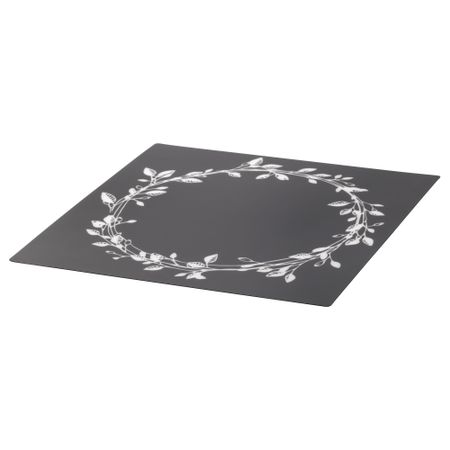 Салфетка под прибор ВИНТЕР 2016, серый (37x37 см)