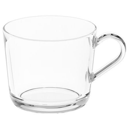 IKEA 365+ Кружка - прозрачное стекло 24 сл