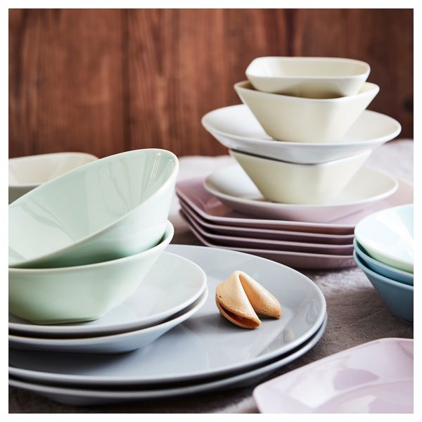 Тарелка, светло-розовый 22 см IKEA ФОРМИДАБЕЛЬ 703.924.10 - фото 10