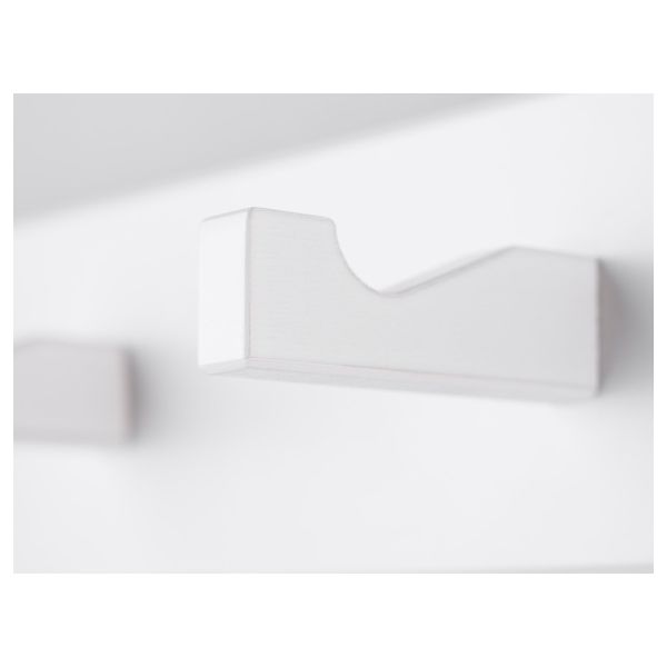 Вешалка 3-местная, белый IKEA KUBBIS КУББИС 803.753.30 - схема-чертеж с размерами