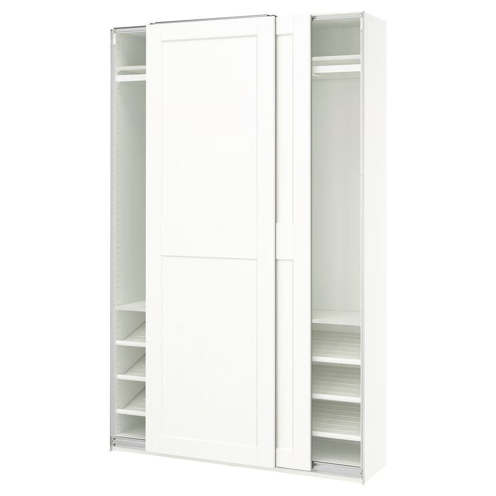IKEA, вид спереди - схема-чертеж с размерами