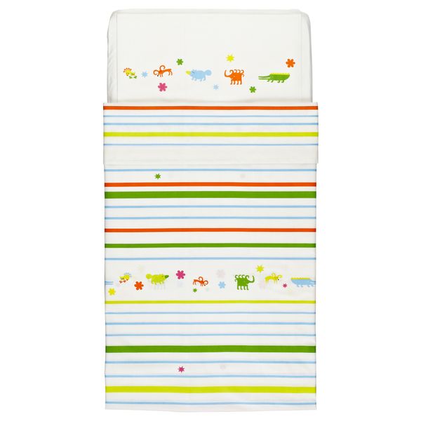 Пододеяльник, наволочка для кроватки ФАНТАСИДЬЮР, разноцветный (110x125/35x55 см) - фото 1