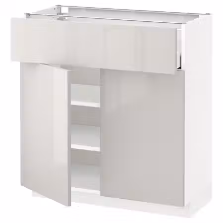 METOD / MAXIMERA Напольный шкаф с ящиком/2дверцами