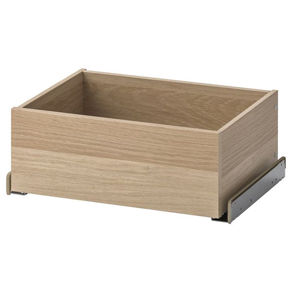 Ящик, под беленый дуб 50x35 см IKEA KOMPLEMENT КОМПЛИМЕНТ 603.697.21 - фото 1