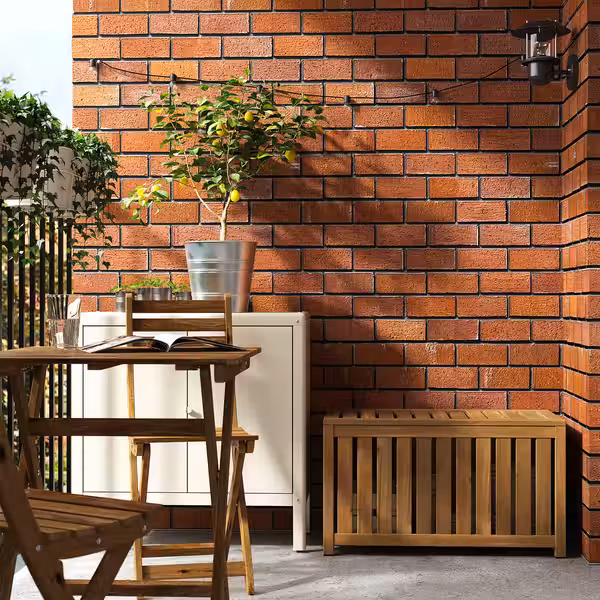 NÄMMARÖ Ящик-сундук - светло-коричневая морилка для дома/для сада 80x40x45 см - фото 3