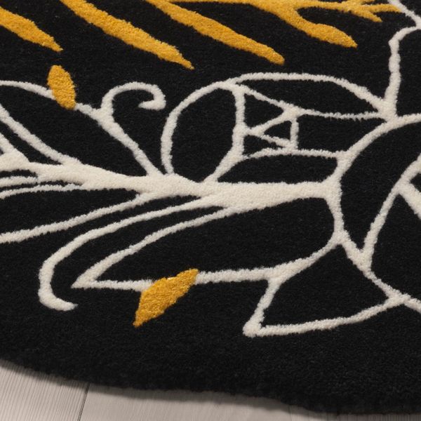 Ковер, короткий ворс, черный, разноцветный, 170x256 см IKEA ИКЕА АРТ-ИВЕНТ 2019 804.353.72 - фото 3