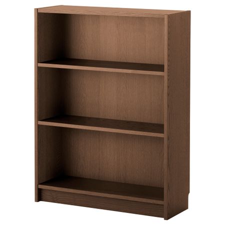 Стеллаж, 80x28x106 см, коричневый ясеневый шпон IKEA BILLY БИЛЛИ 703.233.51