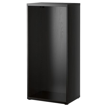 Каркас, черно-коричневый 60x40x128 см IKEA BESTÅ БЕСТО 802.993.36