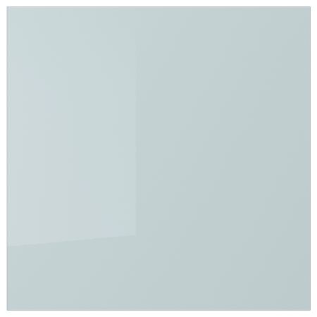 Дверь, 60x60 см, глянцевый серо-синий светлый IKEA KSTALLARP СТАЛЛАРП КАЛЛАРП 805.201.53