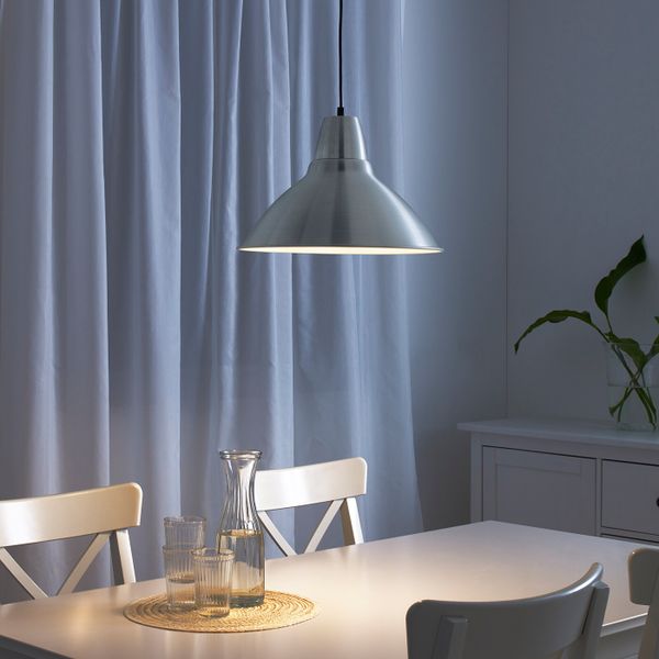 Подвесной светильник, алюминий 38 см IKEA FOTO ФОТО 503.906.57 - фото 2