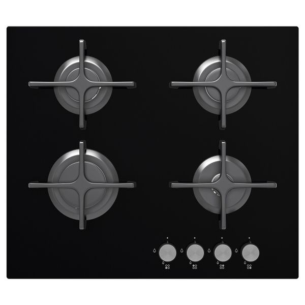 Поверхность встраиваемая газовая, стекло черный IKEA LIVSGNISTA 402.780.67 - фото 5