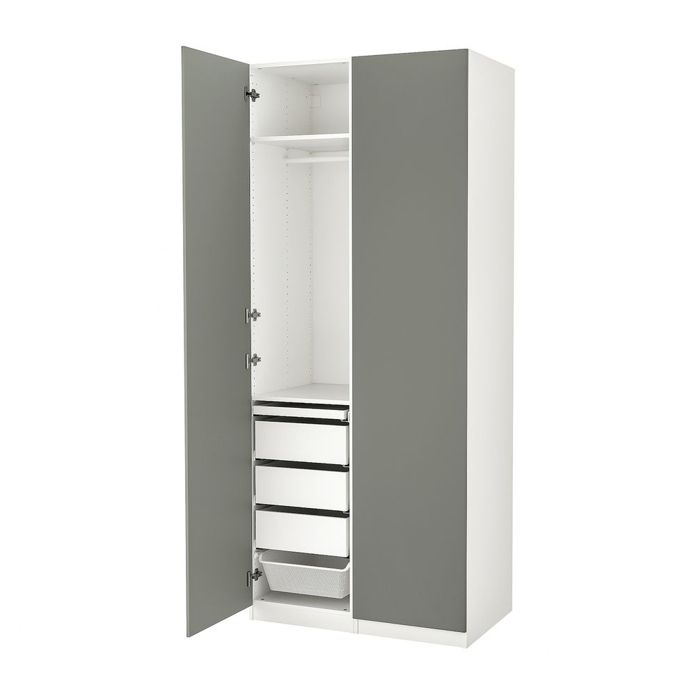 IKEA, вид спереди - схема-чертеж с размерами