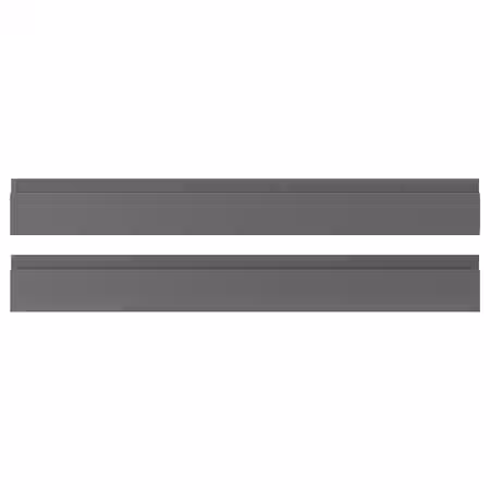 VOXTORP Фронтальная панель ящика - темно-серый 80x10 см