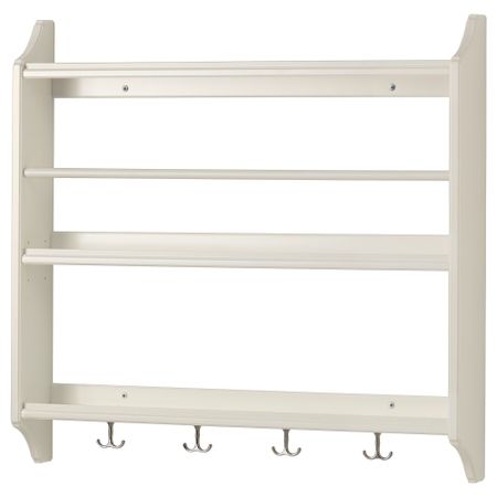 Полка для тарелок СТЕНСТОРП, белый (80x76 см)