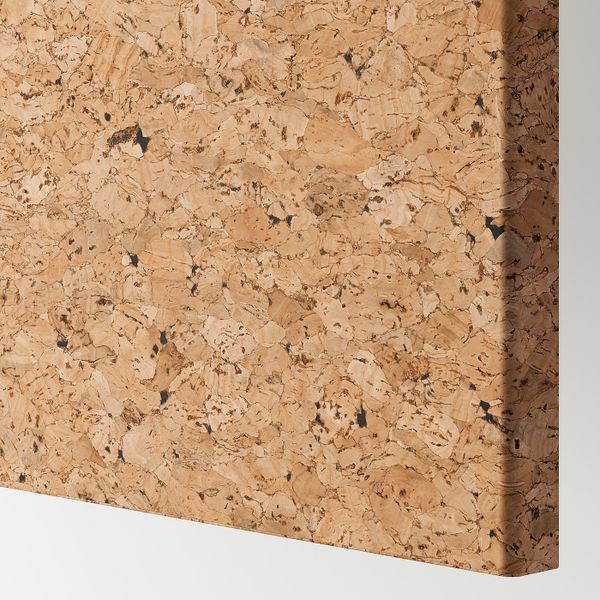 4 панели для рамы раздвижной дверцы, пробковый шпон 100x236 см IKEA КИРКЕНЕС 704.254.63 - фото 2