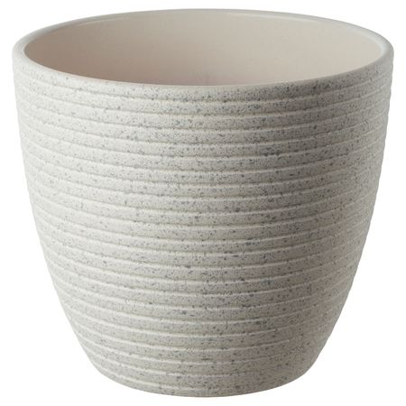 Горшок цветочный, белый 15 см IKEA SKAKIG СКАКИГ 505.183.83