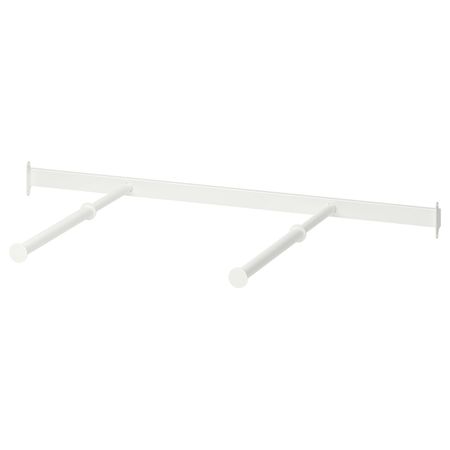 Выдвижная платяная штанга, белый, 100x35 см IKEA КОМПЛИМЕНТ 903.665.99