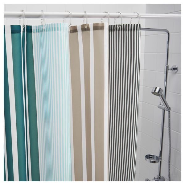 Штора для ванной БОЛМОН, разноцветный (180x200 см) - фото 2