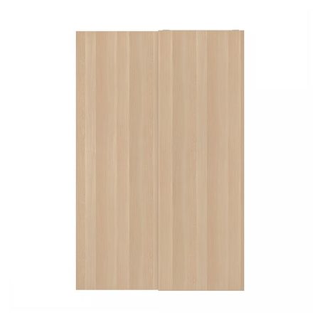 HASVIK Пара раздвижных дверей - под беленый дуб 150x236 см