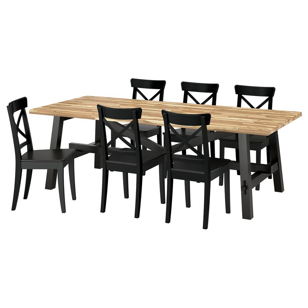 IKEA, вид спереди - схема-чертеж с размерами