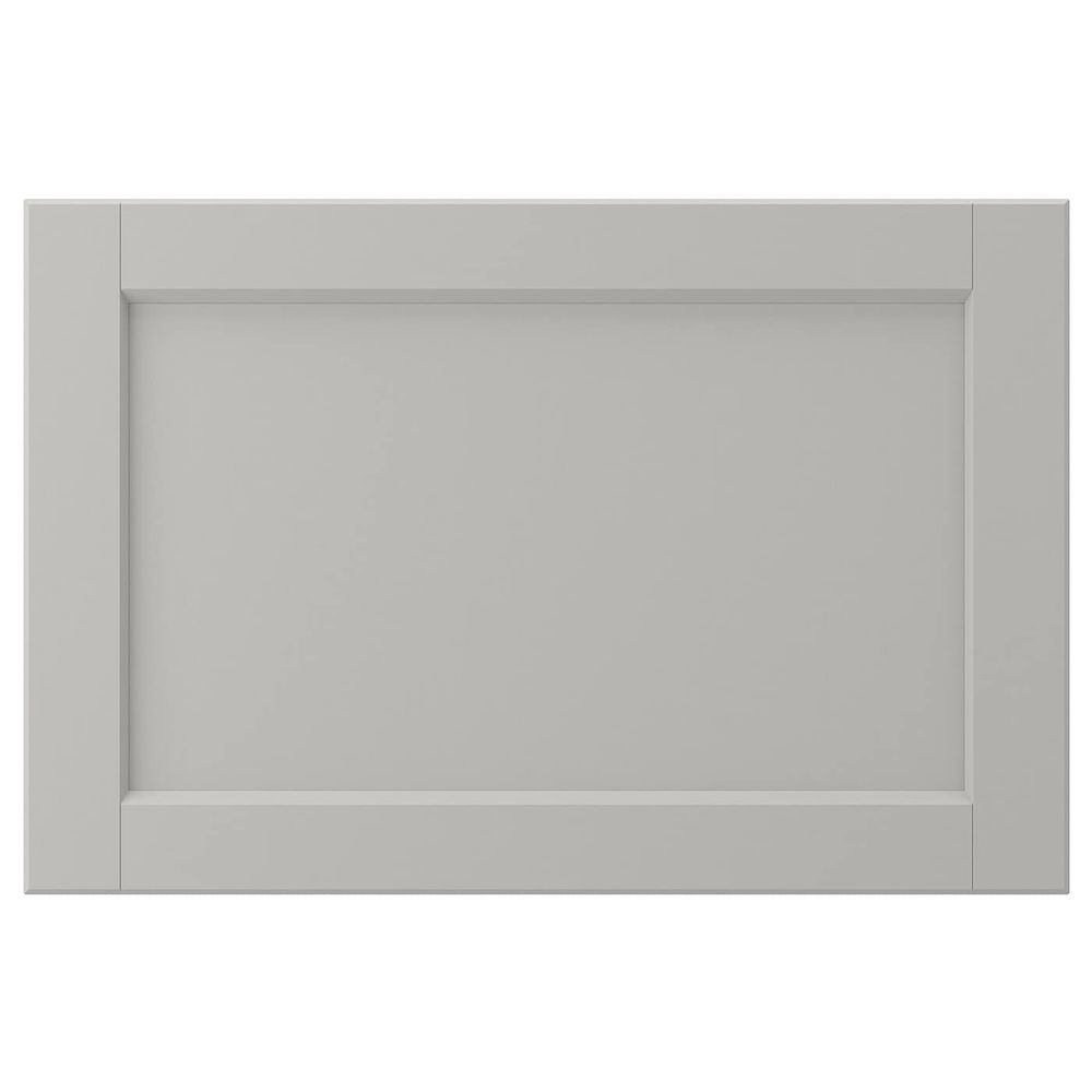 Дверь, светло-серый 60x40 см IKEA LERHYTTAN ЛЕРХЮТТАН 304.615.61 - фото 1