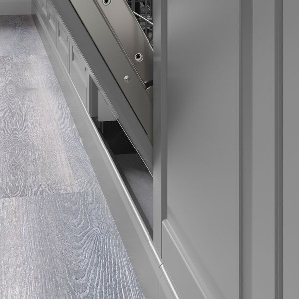 Декоративный цоколь для посудомоечной машины, серый 66x8 см IKEA BODBYN БУДБИН 803.670.09 - фото 3