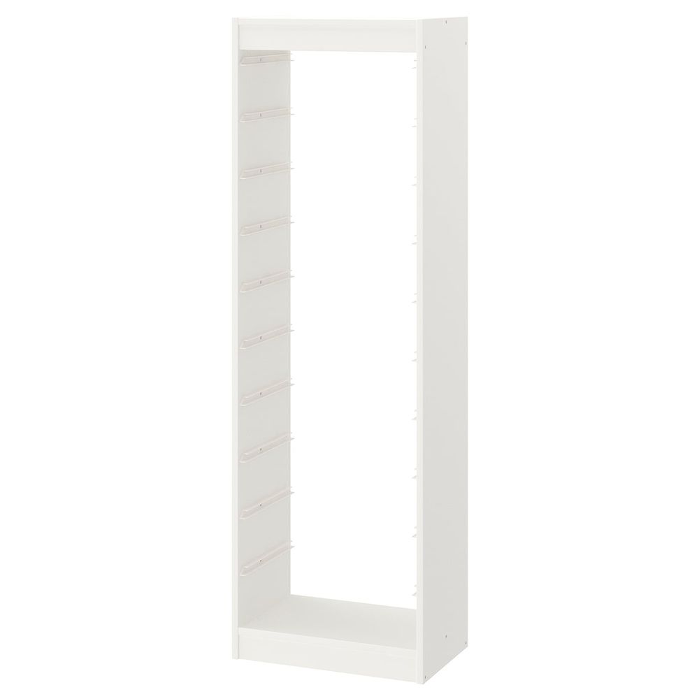 Каркас, белый 46x30x145 см IKEA TROFAST ТРУФАСТ 103.649.19 - схема-чертеж с размерами