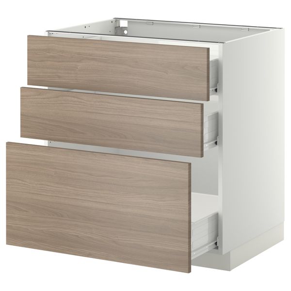 IKEA, вид спереди - схема-чертеж с размерами