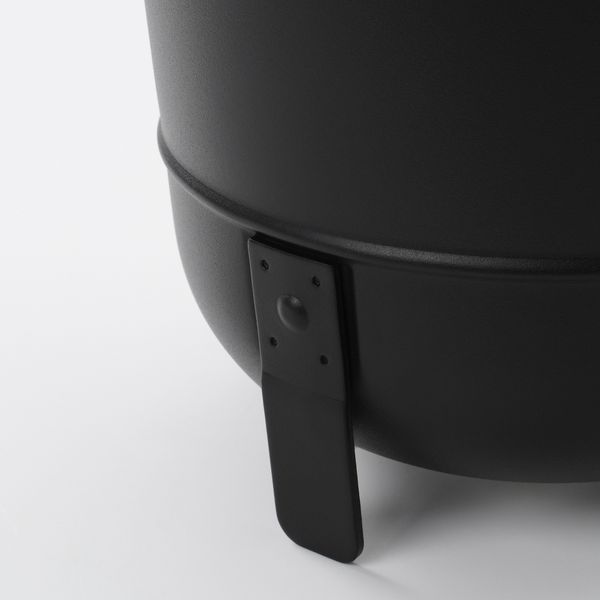 Кашпо, для дома, улицы, черный, 24 см IKEA PÄRLRÖNN 905.822.54 - фото 5