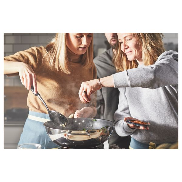 Вок-сковорода, 32 см, нержавеющая сталь, антипригарное покрытие IKEA IKEA 365 + HJÄLTE ИКЕА 365 + ЙЭЛТЕ 004.842.67 - фото 14