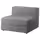 JÄTTEBO 1,5-местный модуль с одт д/хранения - Tonerud серый