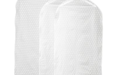 Чехол для одежды, 3 штуки, прозрачный белый IKEA PLURING ПЛУРИГ 403.750.68
