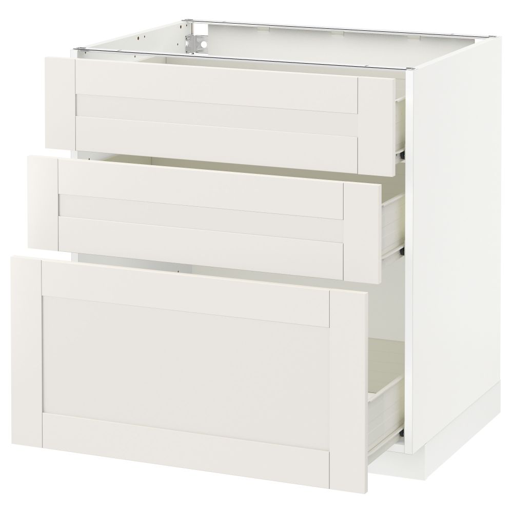 IKEA, вид спереди - схема-чертеж с размерами