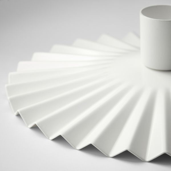 Подсвечник, 4 см, белый IKEA VINTERFINT 705.598.86 - схема-чертеж с размерами