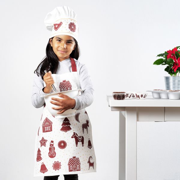 Формочка для выпечки, орнамент «имбирное печенье» белый/коричневый IKEA VINTER 2020 ВИНТЕР 2020 604.721.67 - схема-чертеж с размерами