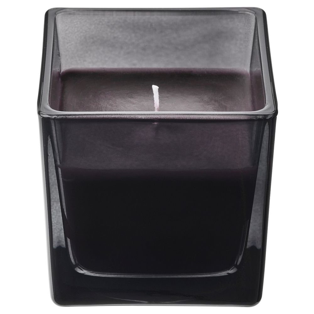 Ароматическая свеча в стакане, сосна/черный 8 см IKEA FRAMFÄRD ФРАМФЭРД 204.861.66 - схема-чертеж с размерами