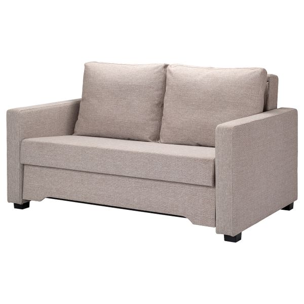 2-местный диван-кровать, Сандсбру бежевый IKEA BÄCKSEDA БЭККСЕДА 404.825.96 - фото 1