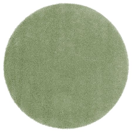 Ковер, длинный ворс ОДУМ, светло-зеленый