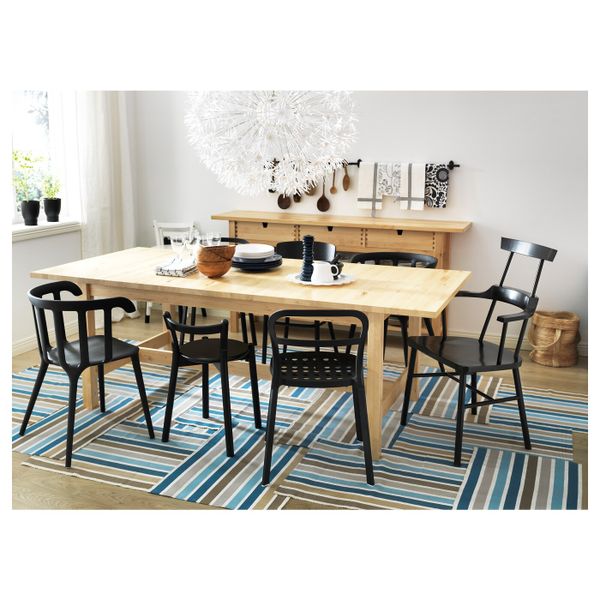 Легкое кресло, черный IKEA ИКЕА ПС 2012 903.832.21 - схема-чертеж с размерами