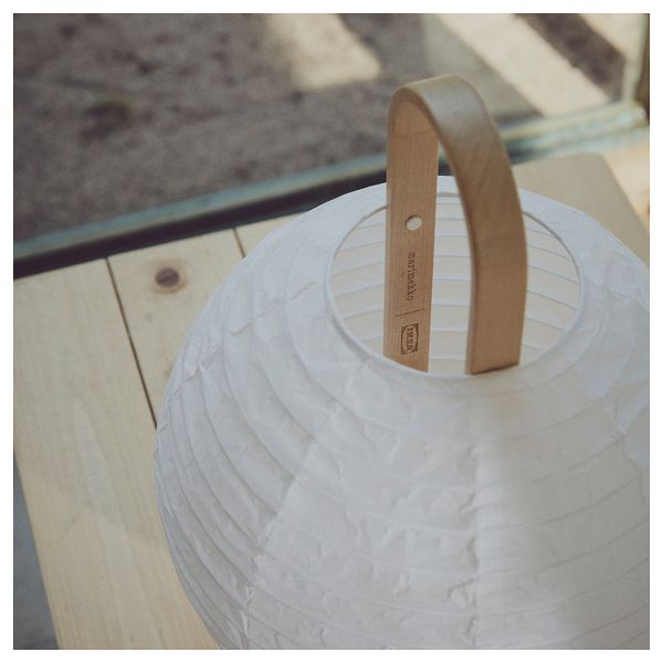 Светодиодный фонарь, с батарейным питанием белый IKEA BASTUA 005.425.97 - фото 5