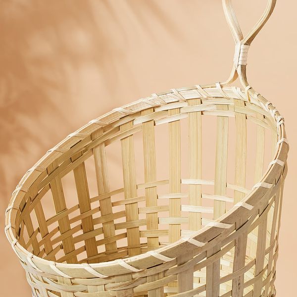 TOLKNING Подвесная корзина, 2 шт. - ручная работа бамбук - фото 2