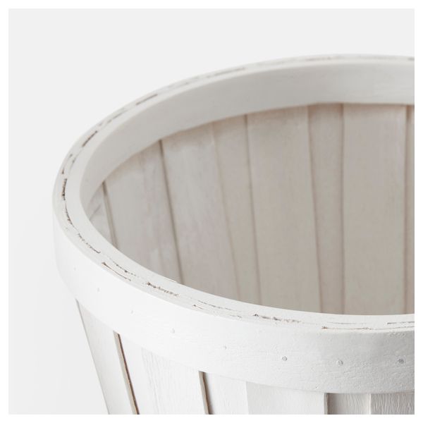 Кашпо КАЛАСА, белый - схема-чертеж с размерами