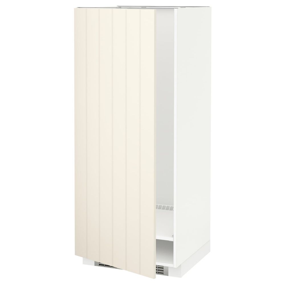 Высокий шкаф для холодильник/мороз, белый/Хитарп белый с оттенком 60x60x140 см IKEA METOD МЕТОД 592.264.98 - фото 1
