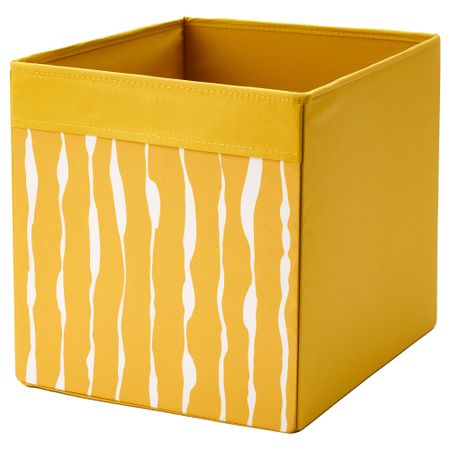 Коробка, темно-желтый, 33x38x33 см IKEA DRÖNA ДРЁНА 206.033.30