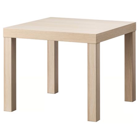 LACK Придиванный столик - под беленый дуб 55x55 см