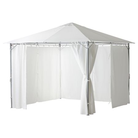 Павильон с гардинами КАРЛСЭ, белый